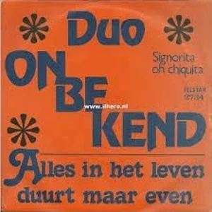 Albumhoes Een Uurtje Met Duo Onbekend